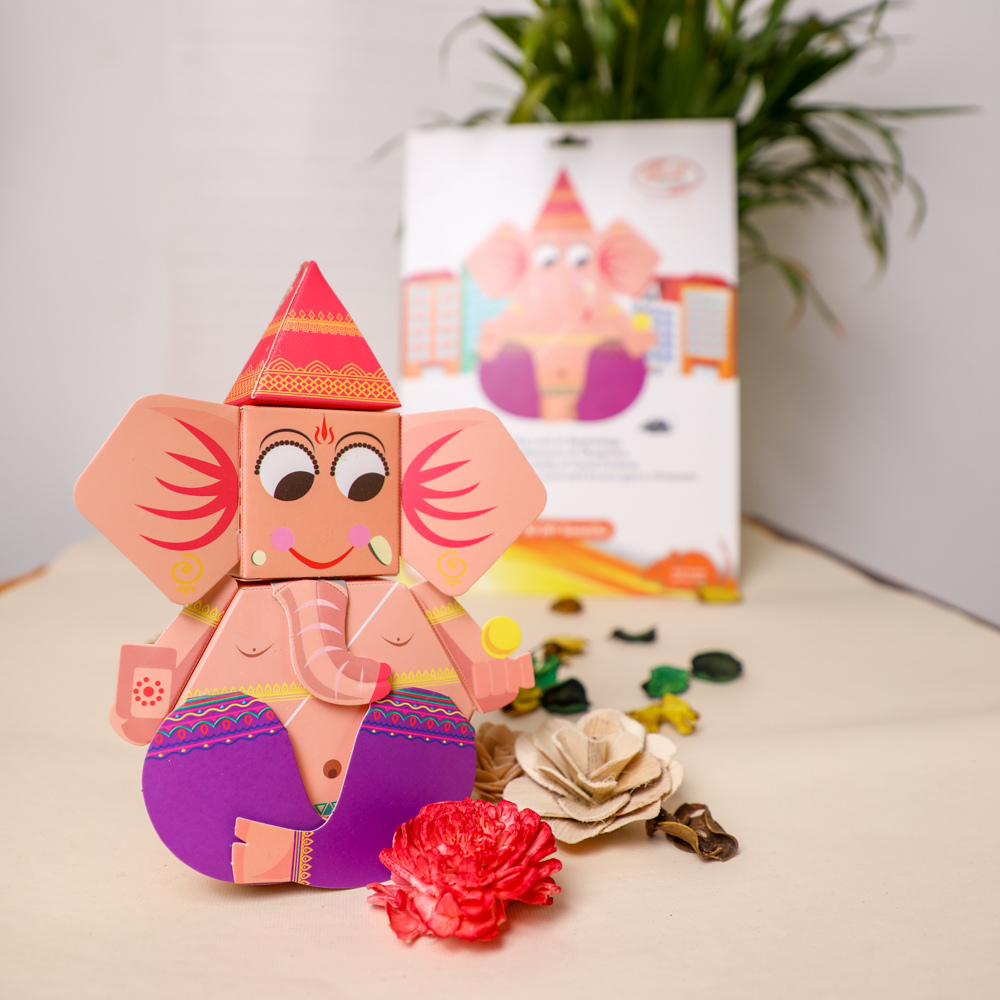 DIY Kids Ganesh Origami Kit